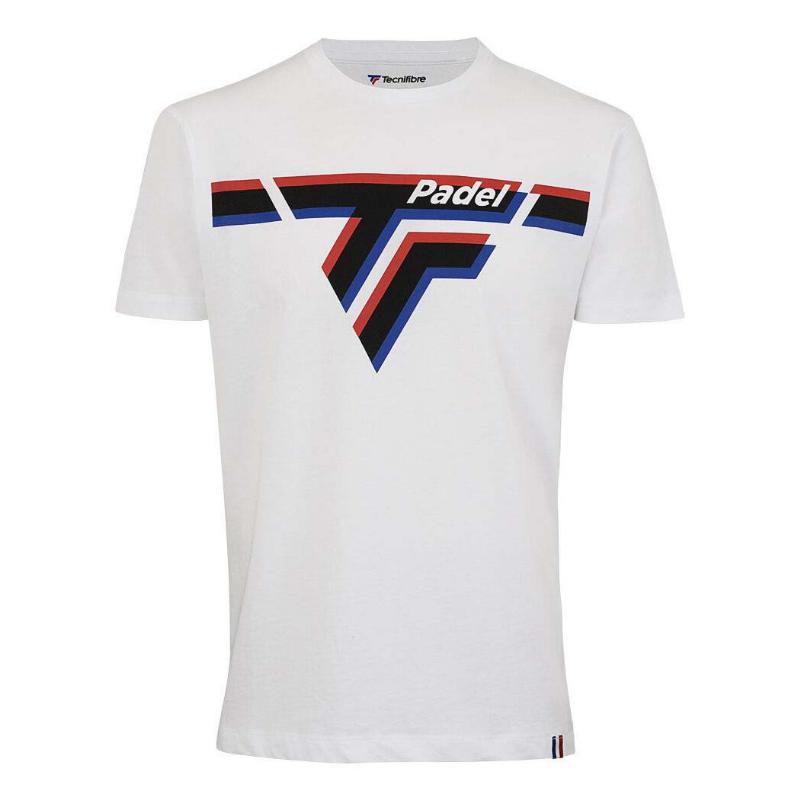 Weißer Padel Technifiber T -Shirt