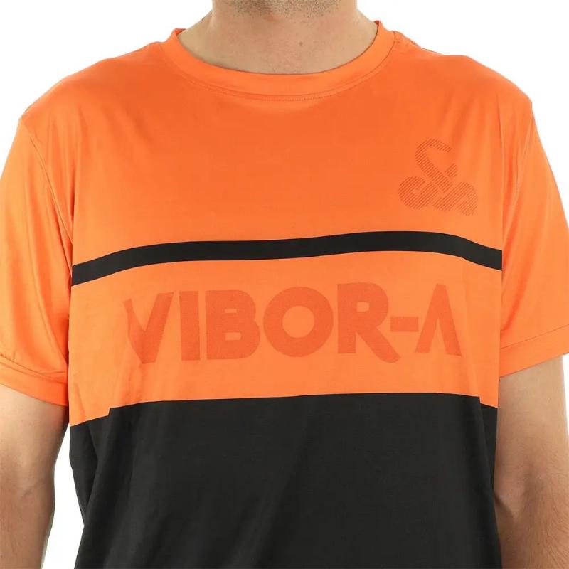 Camiseta Vibora Advanced Pro Naranja Negro