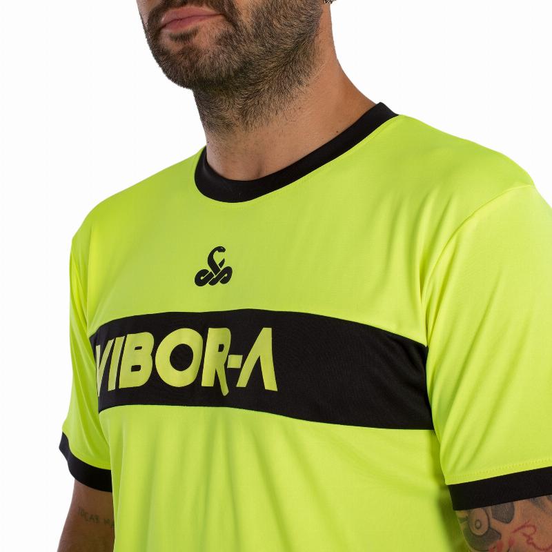 Camiseta Vibora Poison Amarillo Negro