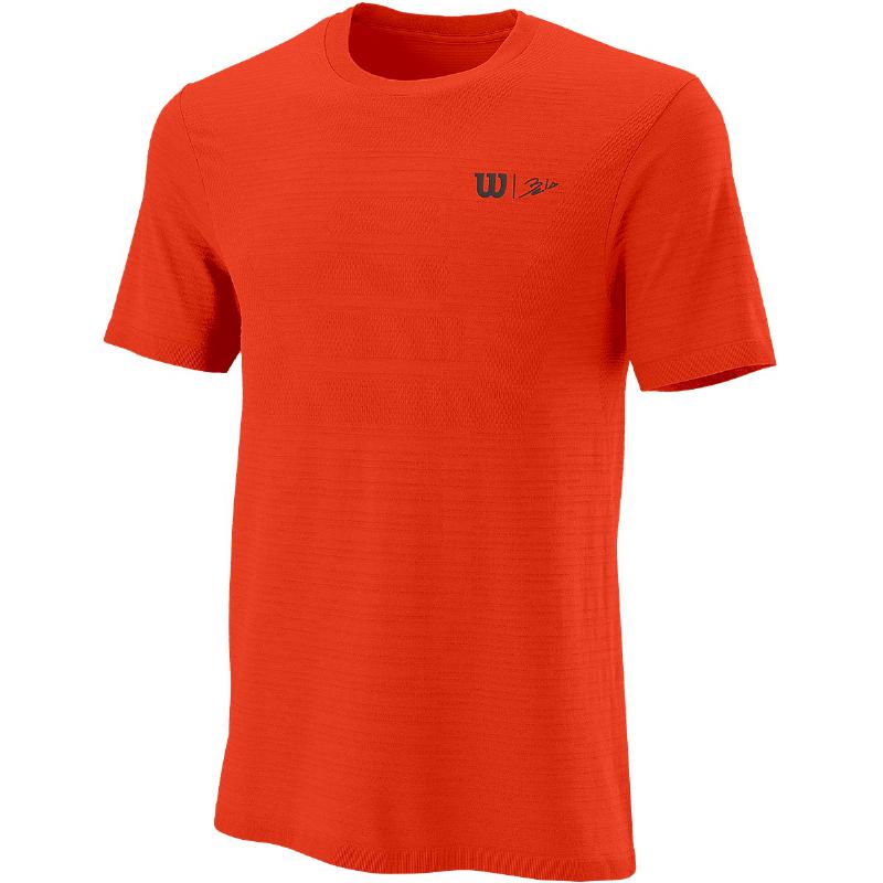 Wilson Bela Seamless Crew III Fiesta T-Shirt