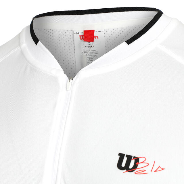 Wilson Bela Seamless Ziphnly 2.0 T-shirt White