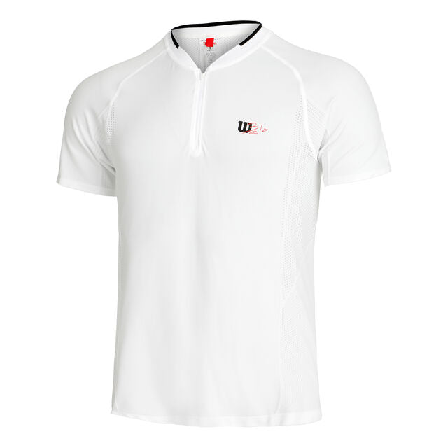 Wilson Bela Seamless Ziphnly 2.0 T-shirt White