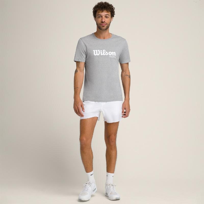 T -shirt graphique White Wilson Grey Wilson