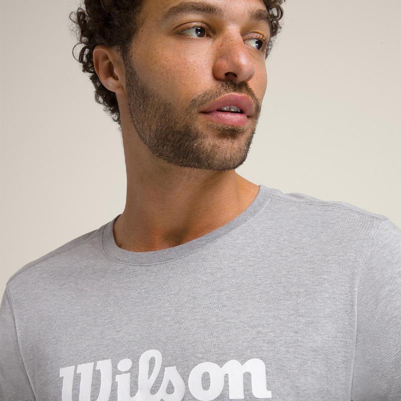 T -shirt graphique White Wilson Grey Wilson