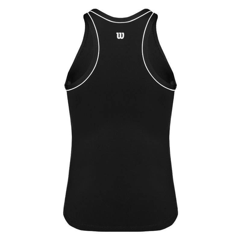 Camiseta Wilson Team Negro Mujer