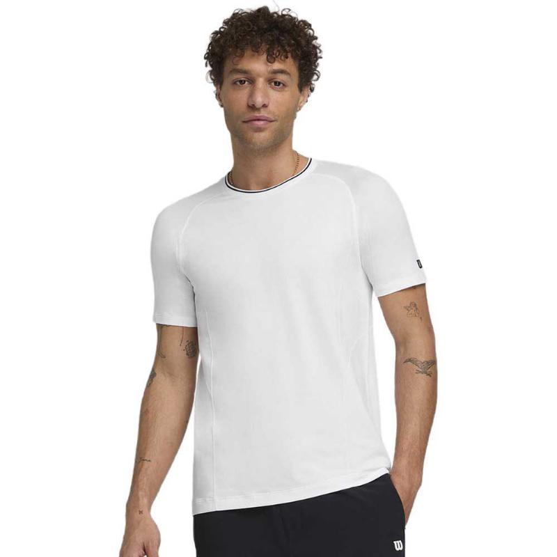 WILSON Equipaggio senza squadra White T -Shirt