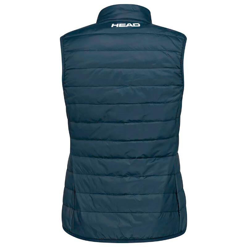 Chaleco Head Club Lightweight Azul Marino Blanco Mujer