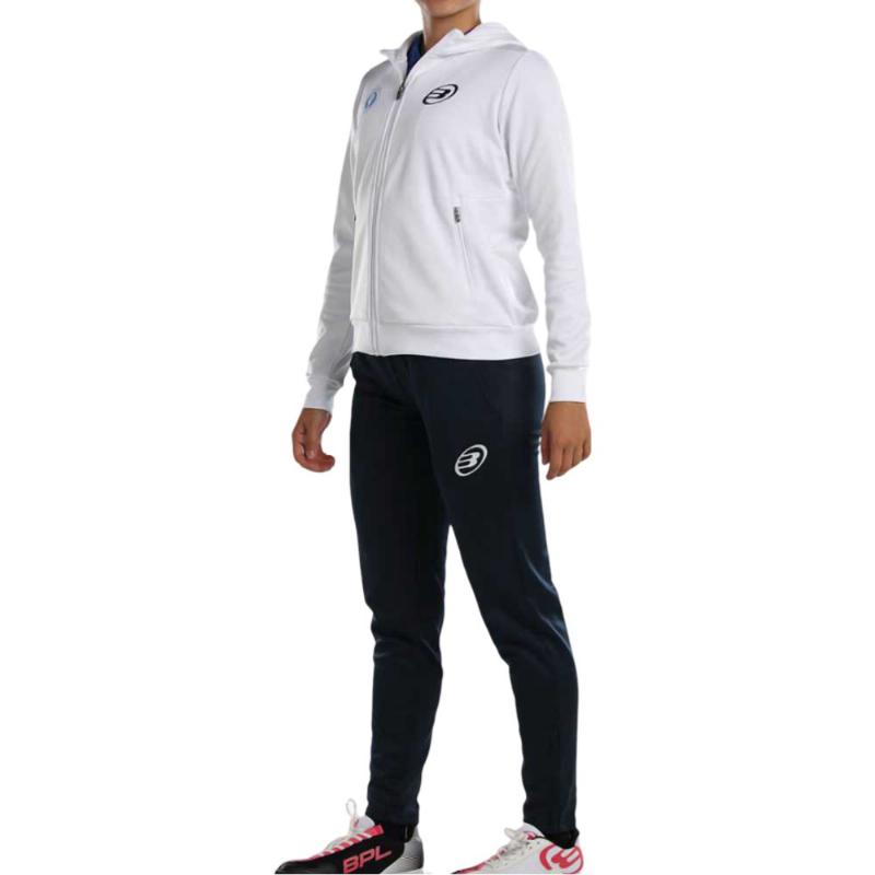 Chandal Bullpadel Apa Abuza White Navy Blau