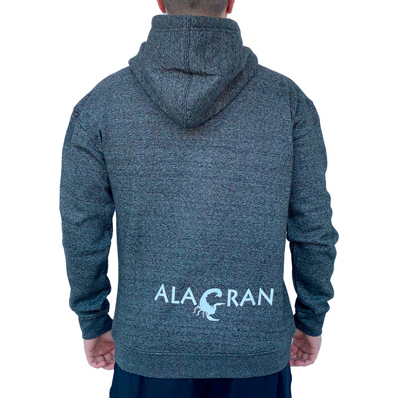 Chaqueta Alacran Team Gris Oscuro Jaspeado