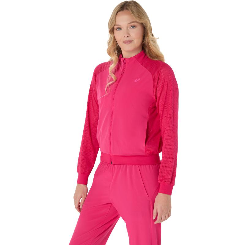 Chaqueta Asics Match Rosa Brillante Mujer