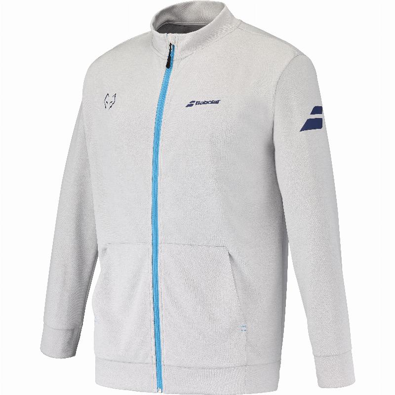 Chaqueta Babolat Juan Lebron Gris Vapor