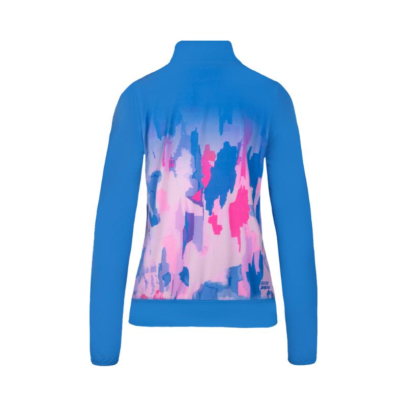 Bidi Badu Gene Tech Jacket Blue Pink Women