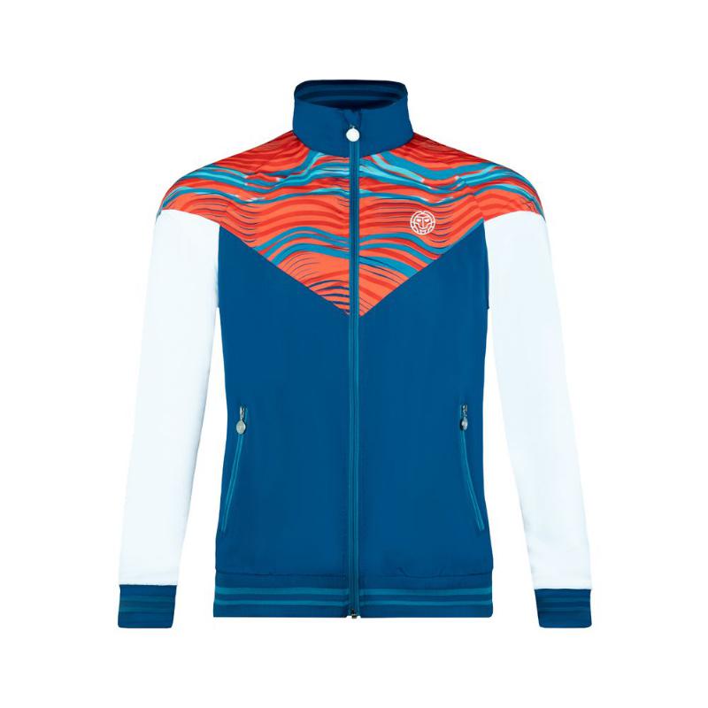 Chaqueta Bidi Badu Hayo Rojo Neon Azul Oscuro