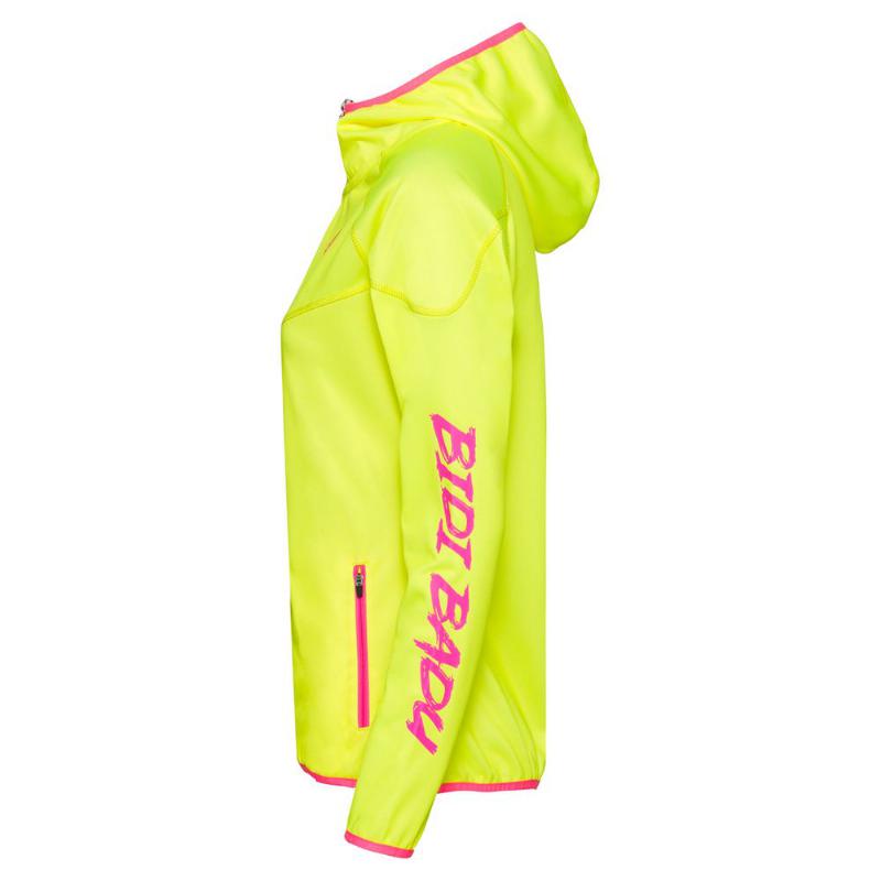 BADI BADU GIACCA GIALLO NEON ROSA