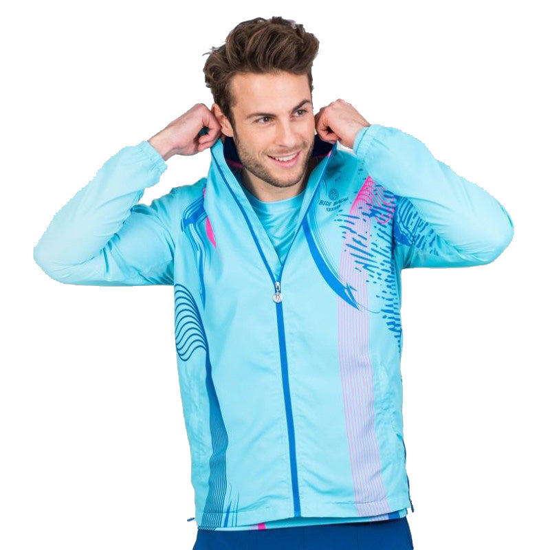 Chaqueta Bidi Badu Padel Teku Aqua Azul