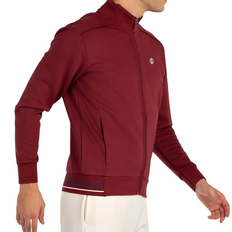 Chaqueta Bullpadel Abadin Vino Burdeos