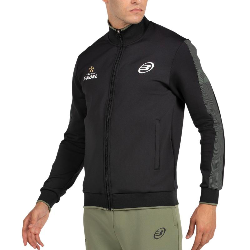 Chaqueta Bullpadel Premier Padel Pindaro Negro
