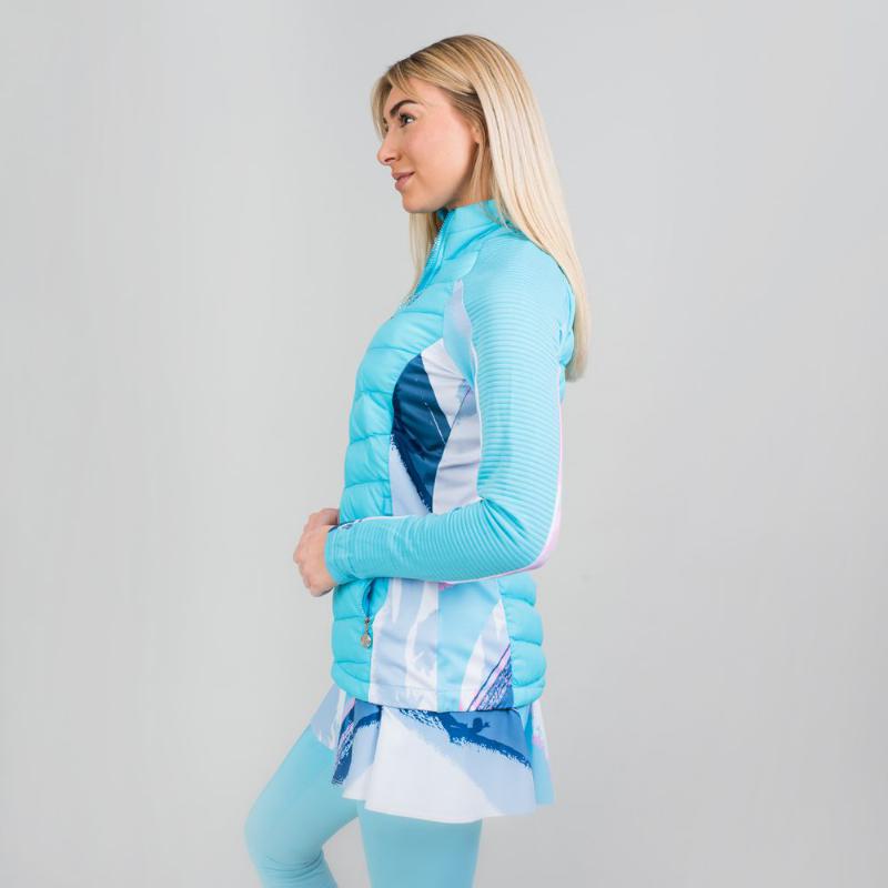 Bidi Badu Dania Down Jacket Aqua White