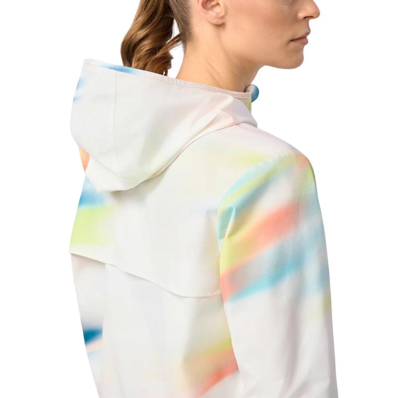 Chaqueta Head Blur Print Mujer