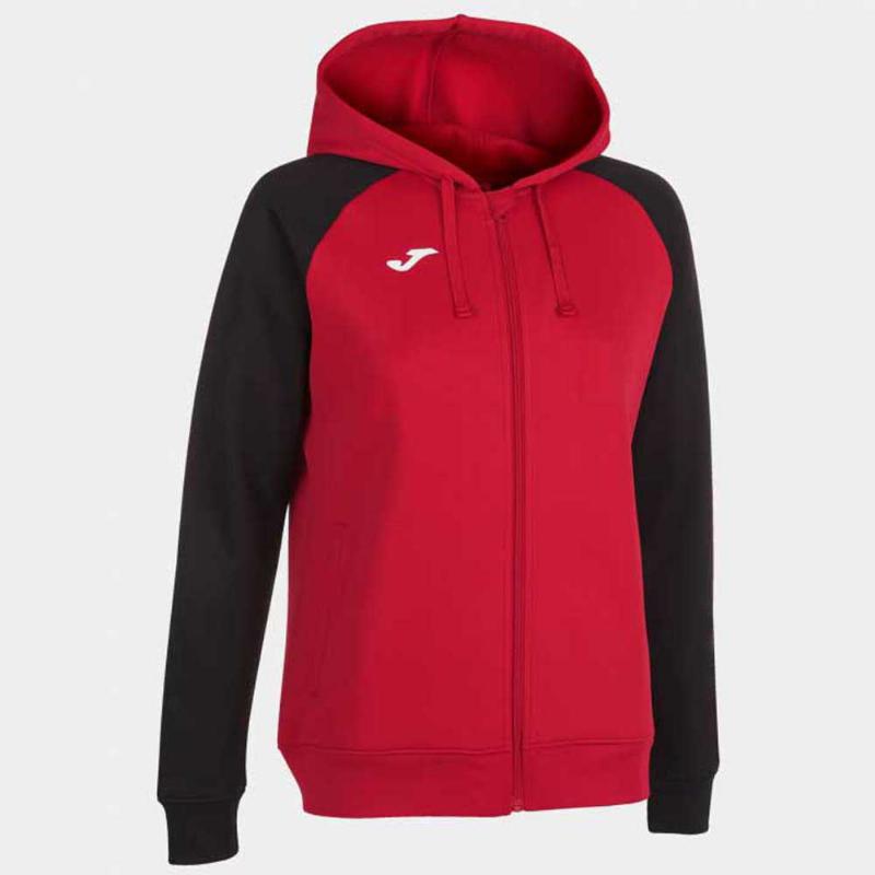 Chaqueta Joma Academy IV Rojo Negro Mujer