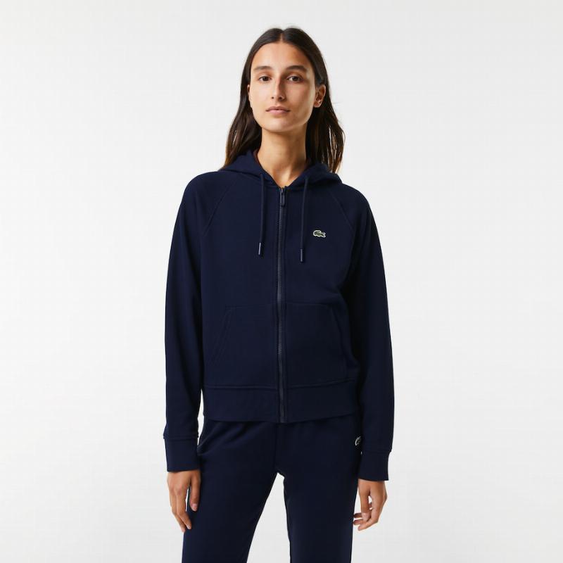 Dunkelblaue Lacostejacke