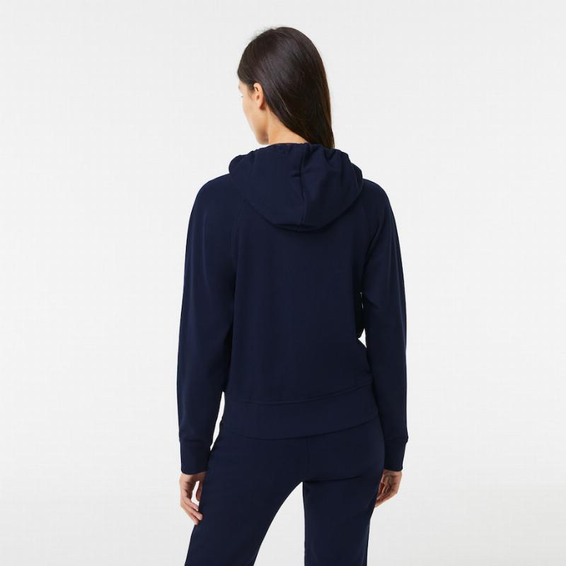 Dunkelblaue Lacostejacke