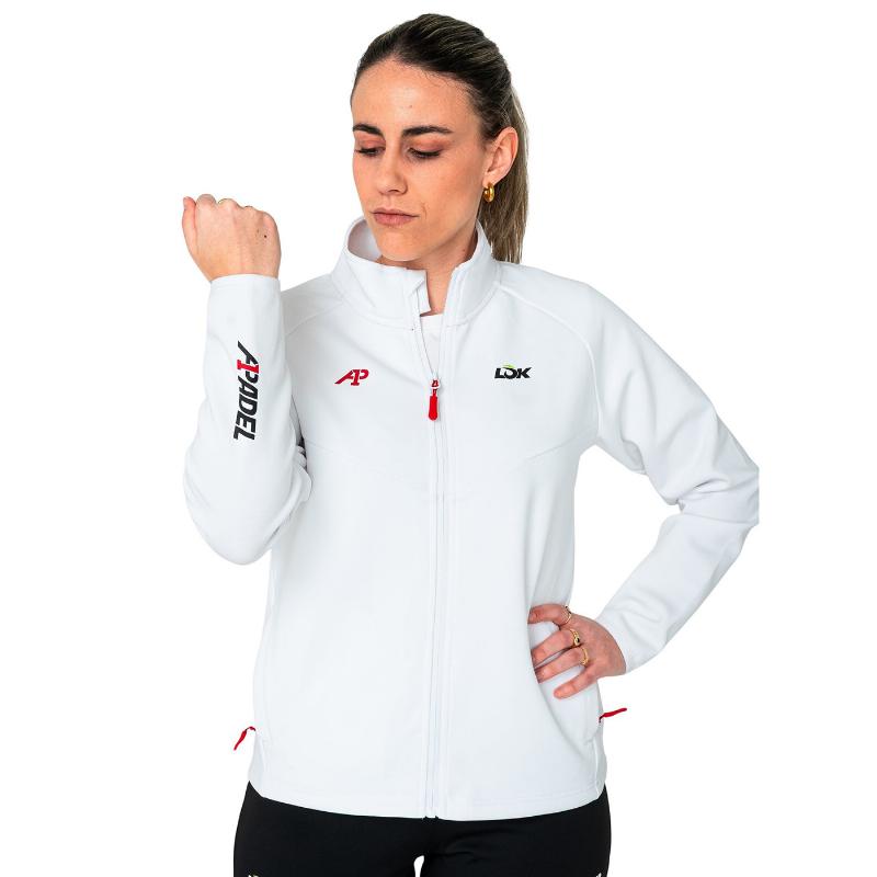 Chaqueta Lok A1 Padel Marshall Blanco Mujer