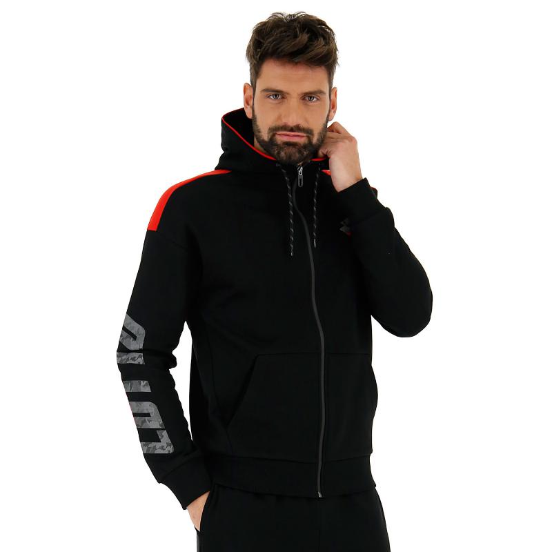 Lotto Logo II Fz Schwarze Jacke