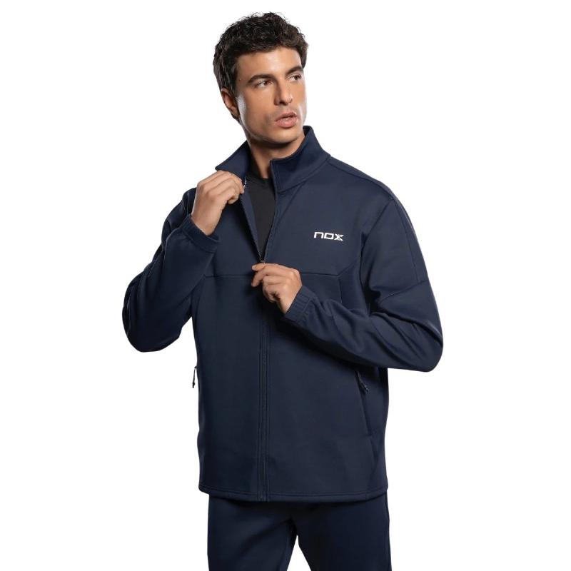 Chaqueta Nox Team Azul Marino Blanco