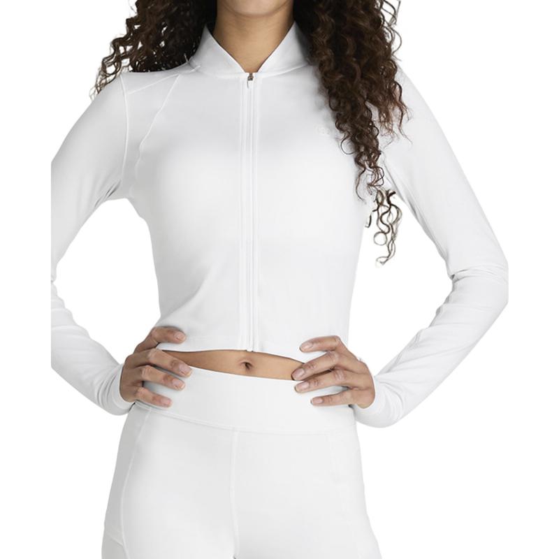 Chaqueta Wilson All Day Full Zip Blanco Mujer