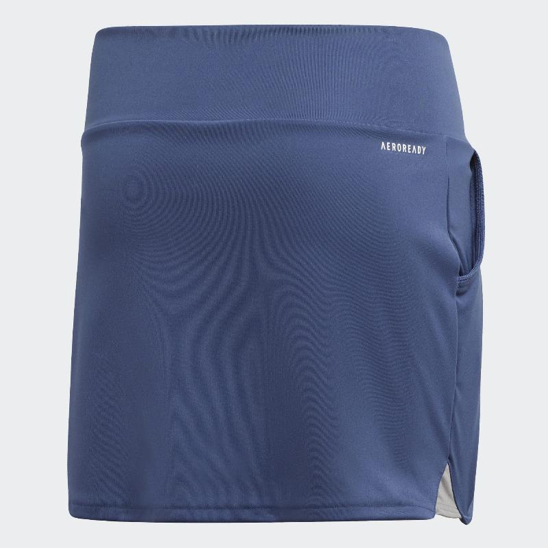 Junior gray marine club adidas skirt