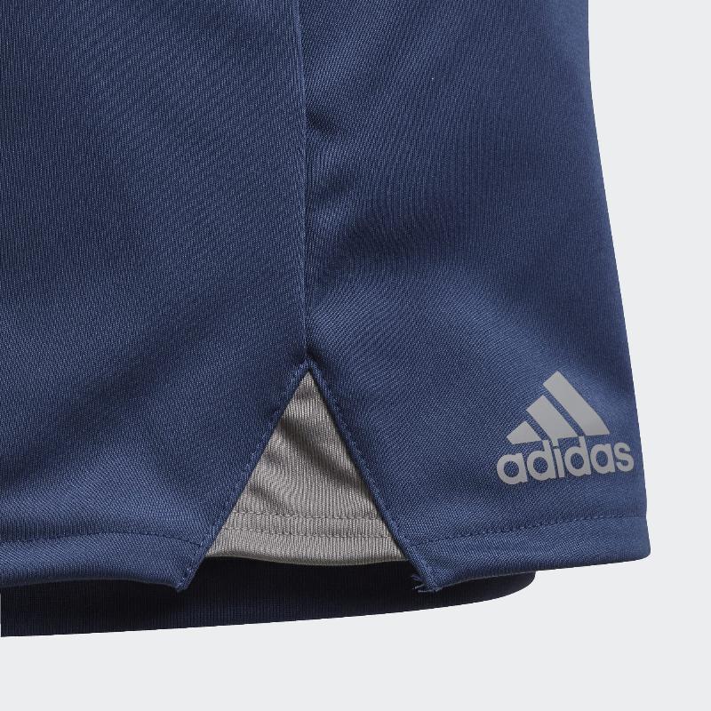 Junior gray marine club adidas skirt