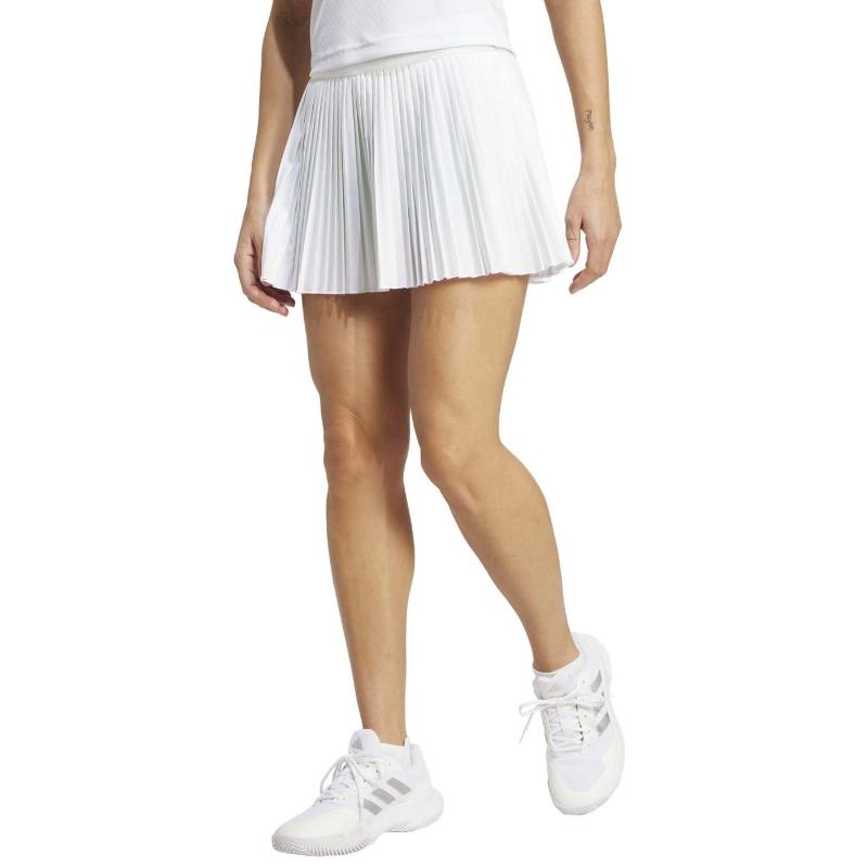 Falda Adidas Originals Pro London Pleated Blanco