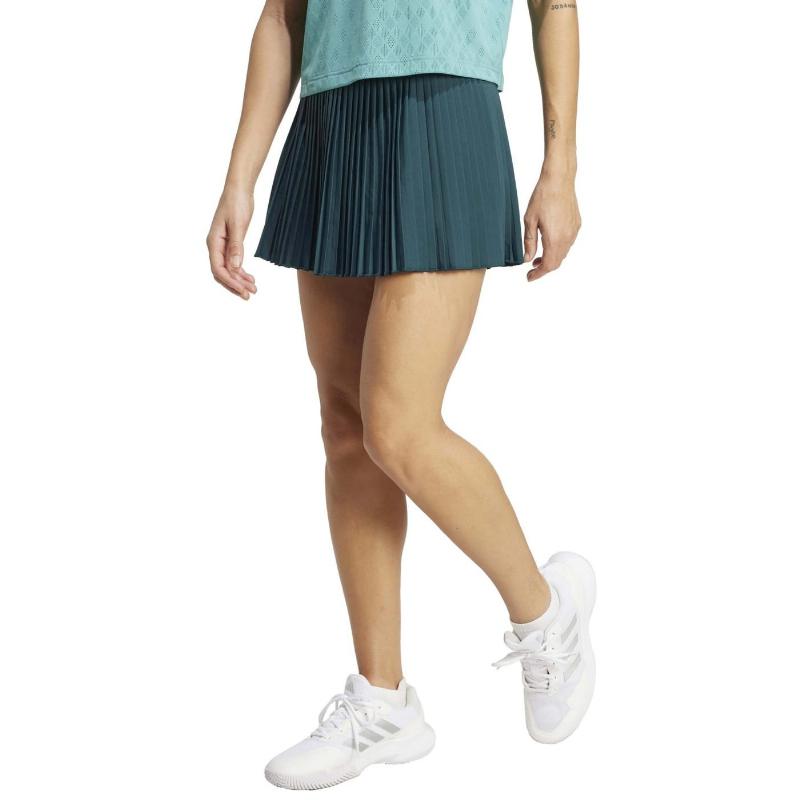 Falda Adidas Originals Pro London Pleated Verde Aurora