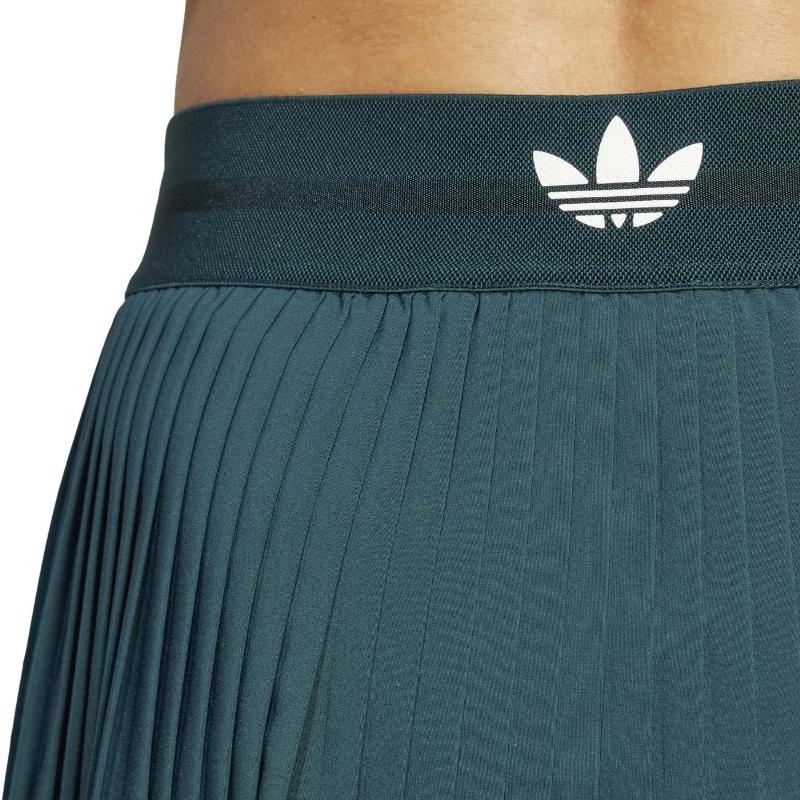 Falda Adidas Originals Pro London Pleated Verde Aurora
