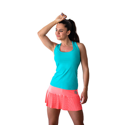 Falda BB Wimbledon Coral Fluor