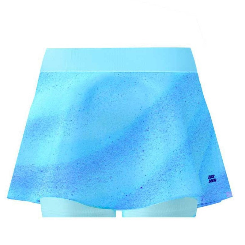 Bidi Badu Beach Spirit Printed Wavy Aqua Skirt