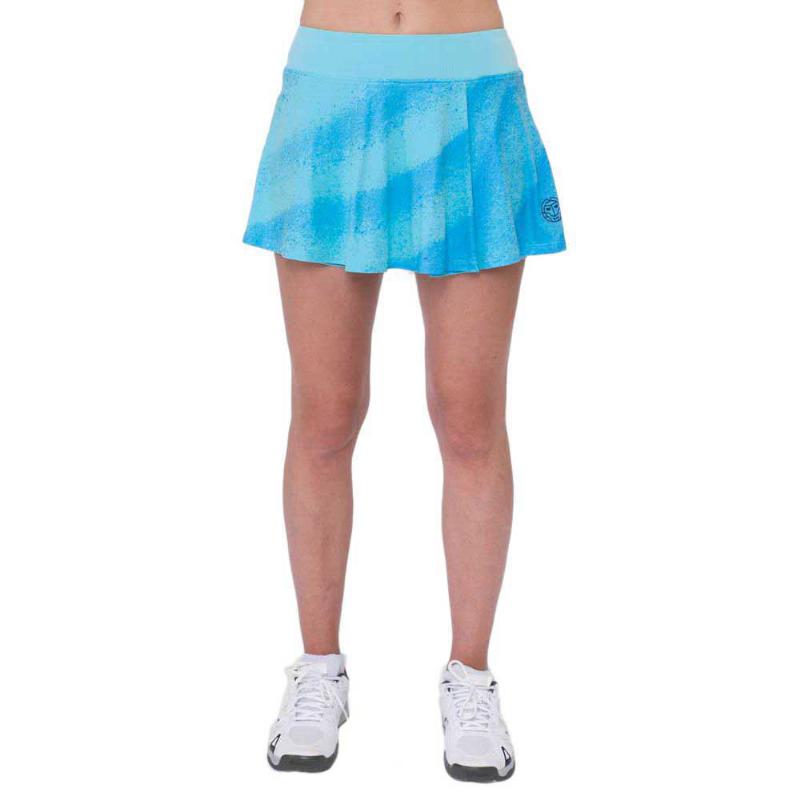 Bidi Badu Beach Spirit Printed Wavy Aqua Skirt