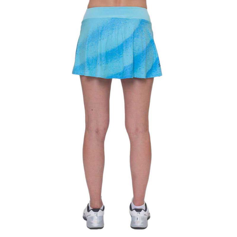 Bidi Badu Beach Spirit Printed Wavy Aqua Skirt