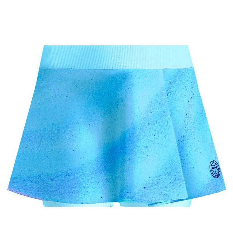 Bidi Badu Beach Spirit Printed Wavy Aqua Skirt