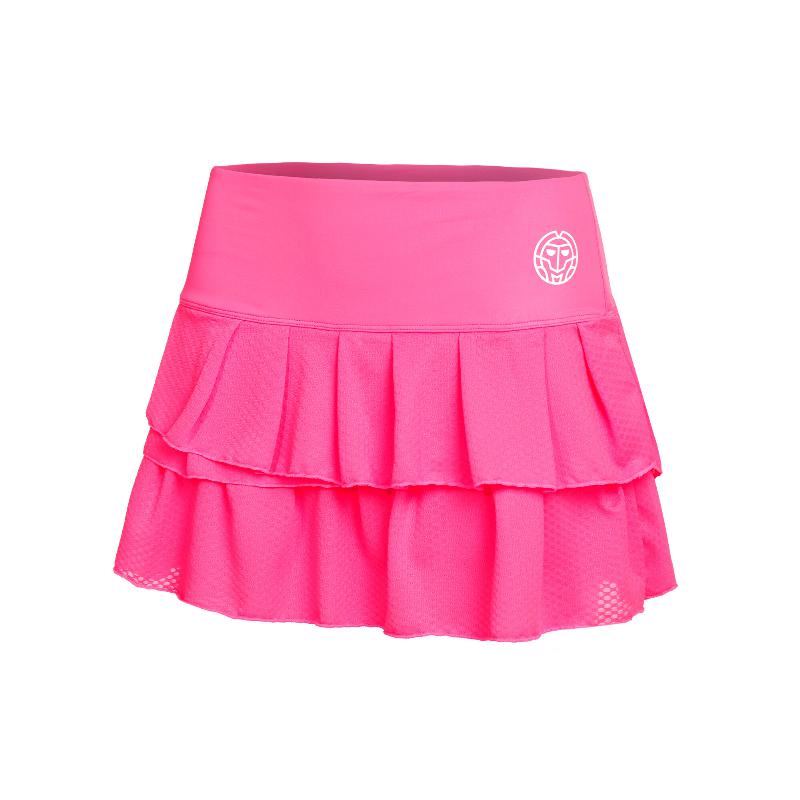 Pink Pleated Bidi Badu Crew Skirt