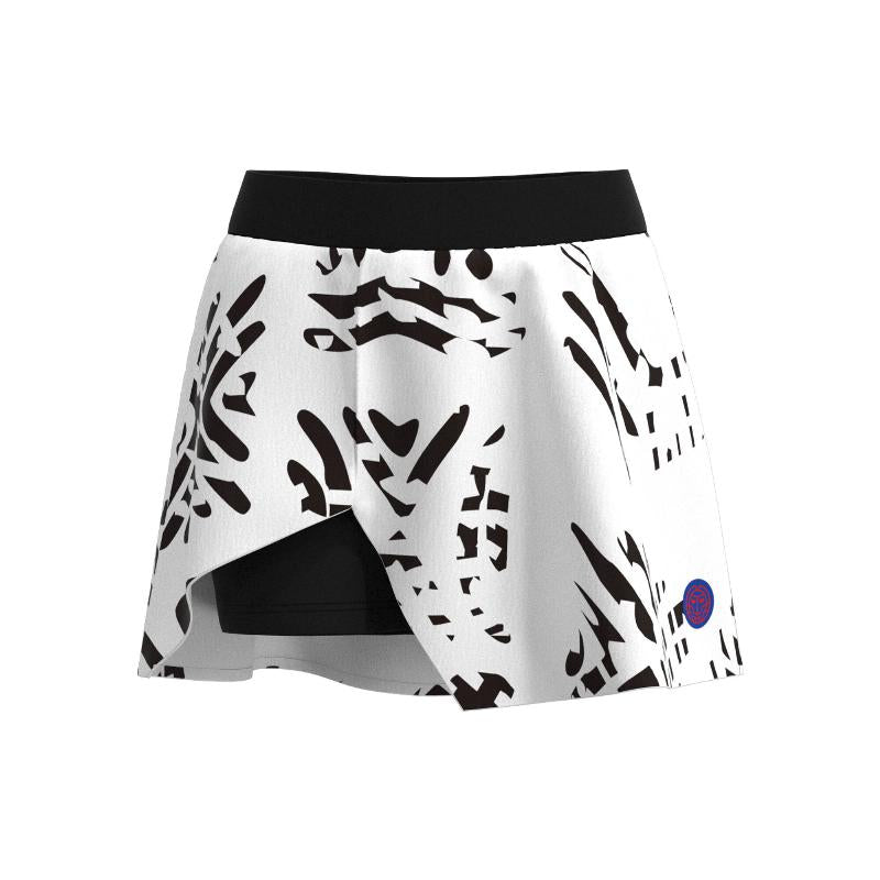 Bidi Badu Melbourne Printed Cut Out Skirt White Black