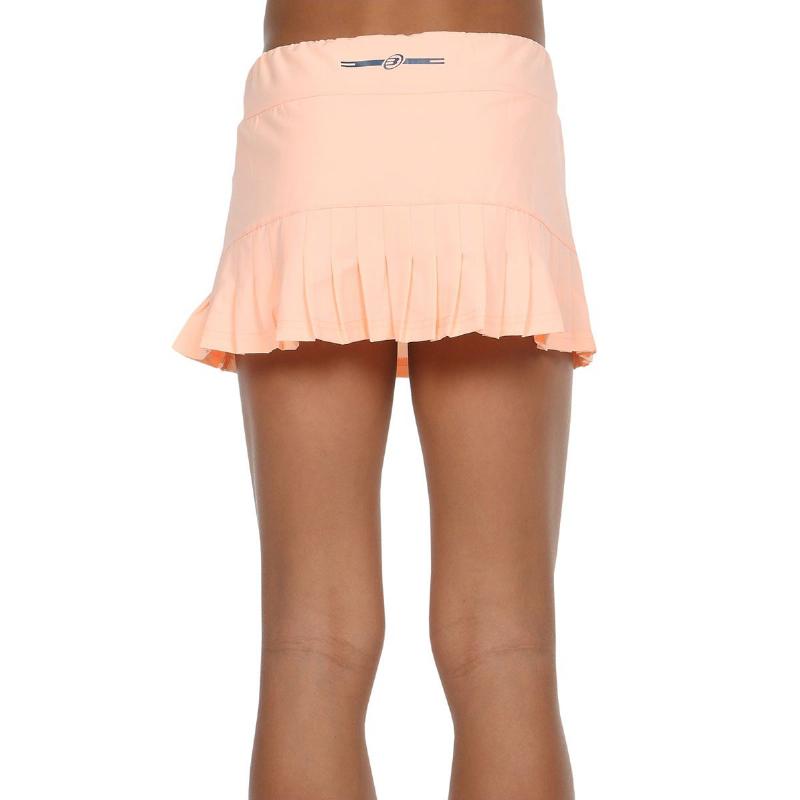 Bullpadel skirt elixi salmon fluor junior