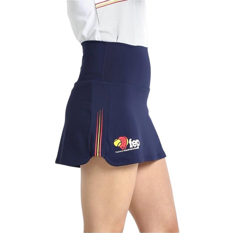 Falda Bullpadel FEP Furd Azul Marino