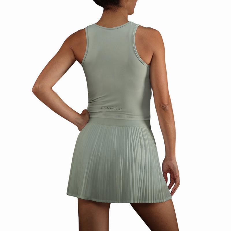 Falda Endless Aura Verde Claro