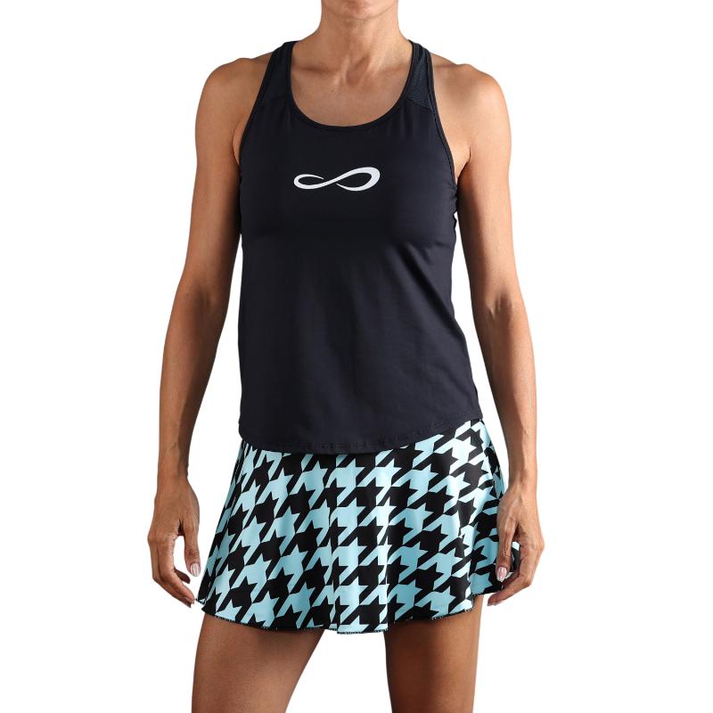Falda Endless Lux II Aqua Houndstooth