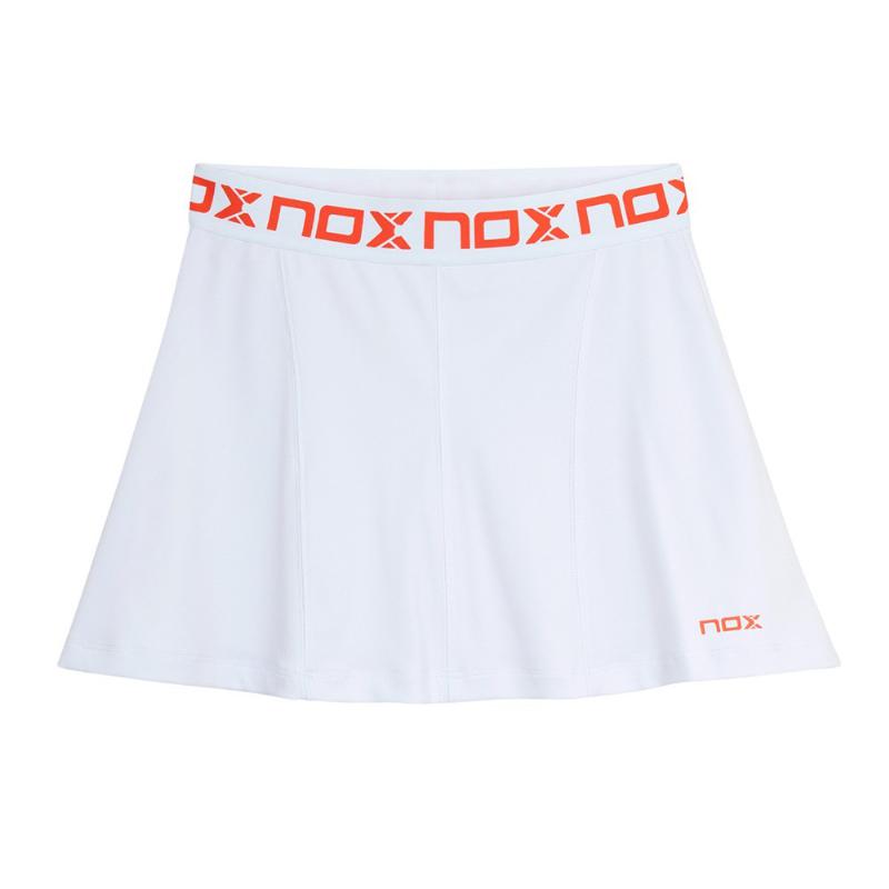 Falda Nox Team Blanco Rojo