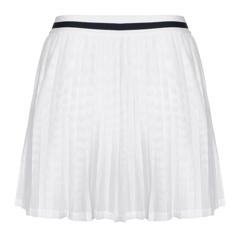 Falda Wilson Team Pleated Blanco