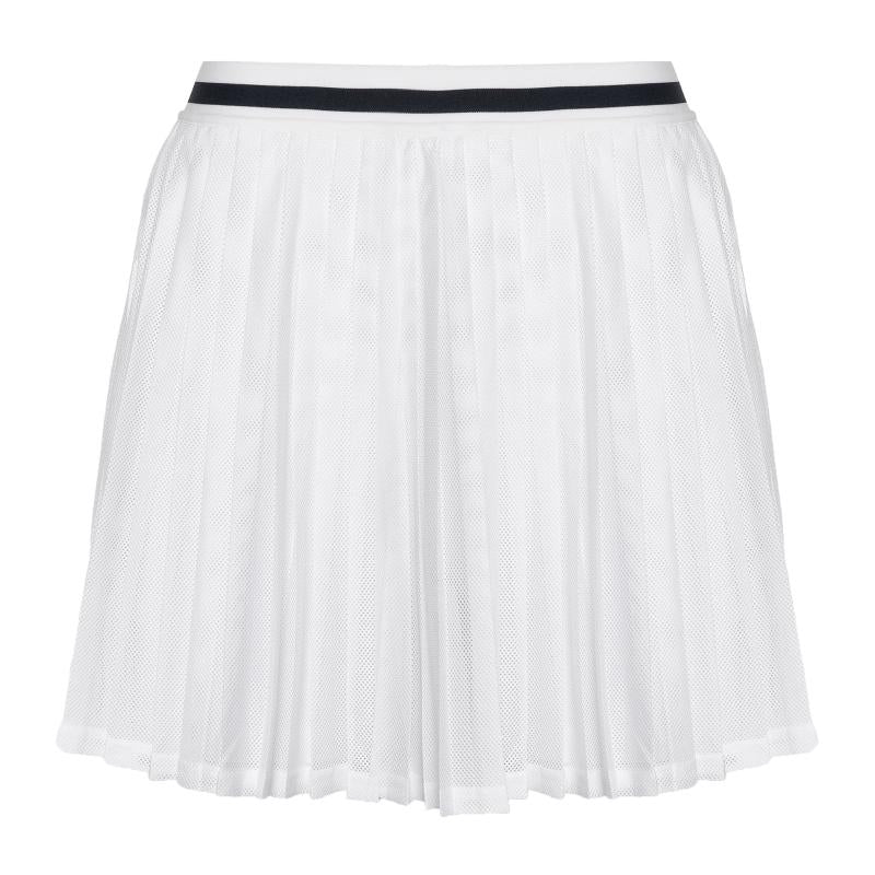 Falda Wilson Team Pleated Blanco