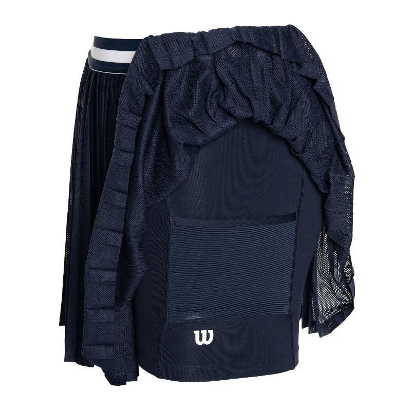 Wilson Team Pleated Navy Skirt